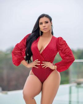 Body Plus Size Preto Nozinho na Frente com Bojo - Atacado em Goiânia.