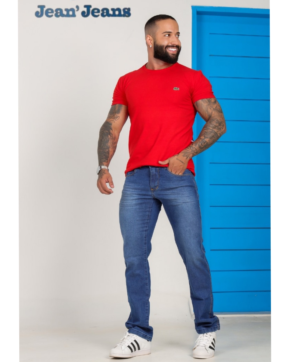 Calça Jeans Masculina Plus Size Tradicional - Atacado 44 Goiânia.